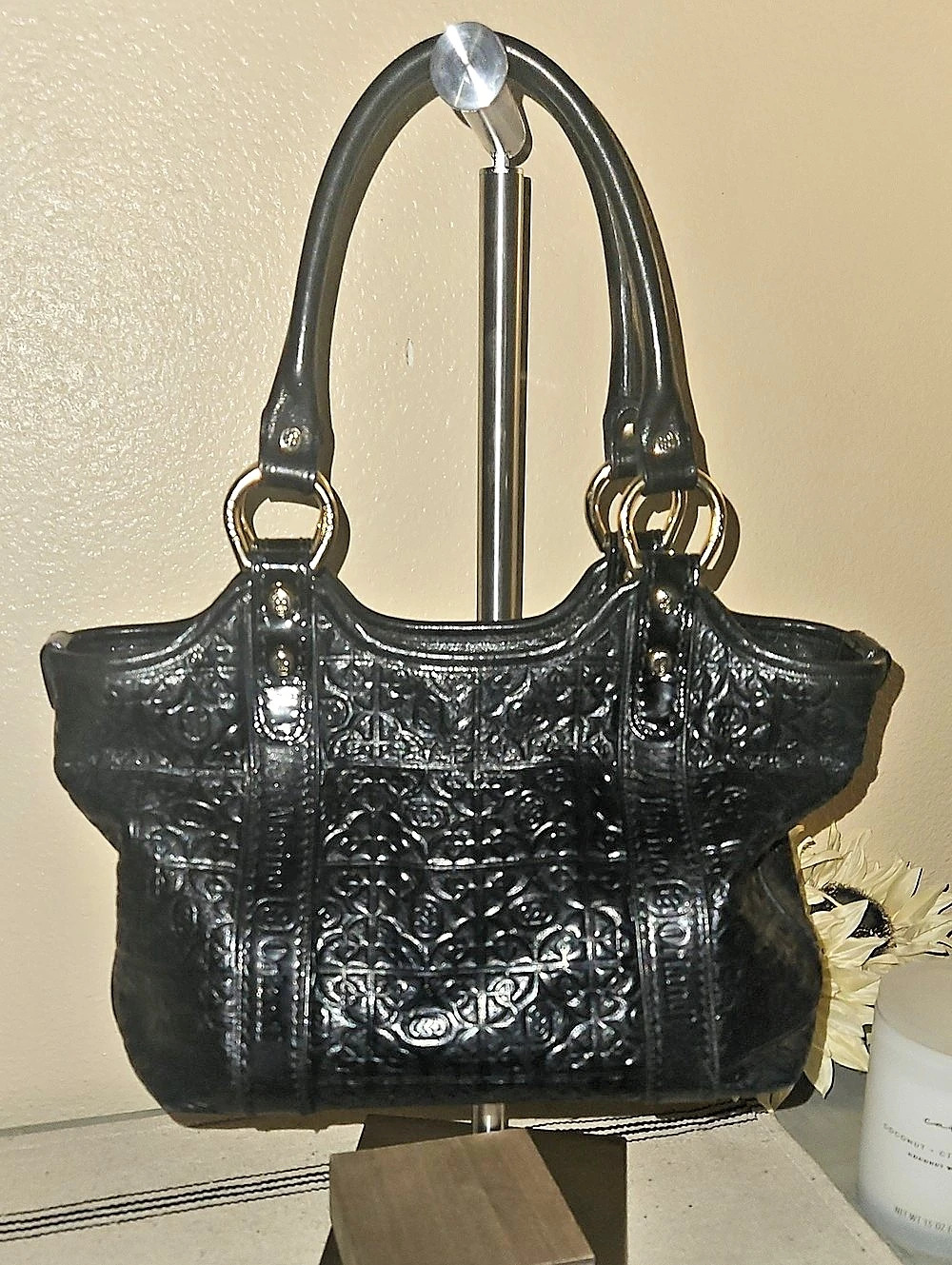 Marino Orlandi Genuine Leather Shoulder Bag Made In Italy